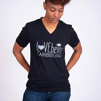 I Love Being Caribbean Signature Tee