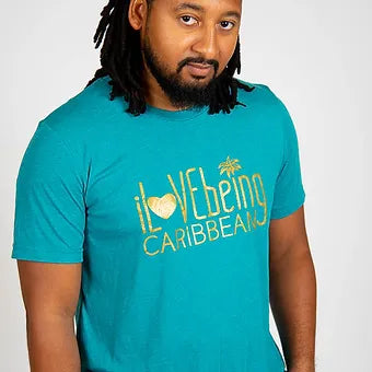 I Love Being Caribbean Signature Tee