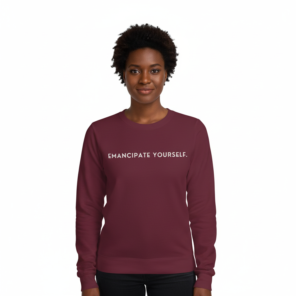 Emancipate Yourself Sweatshirt - Alternative Model