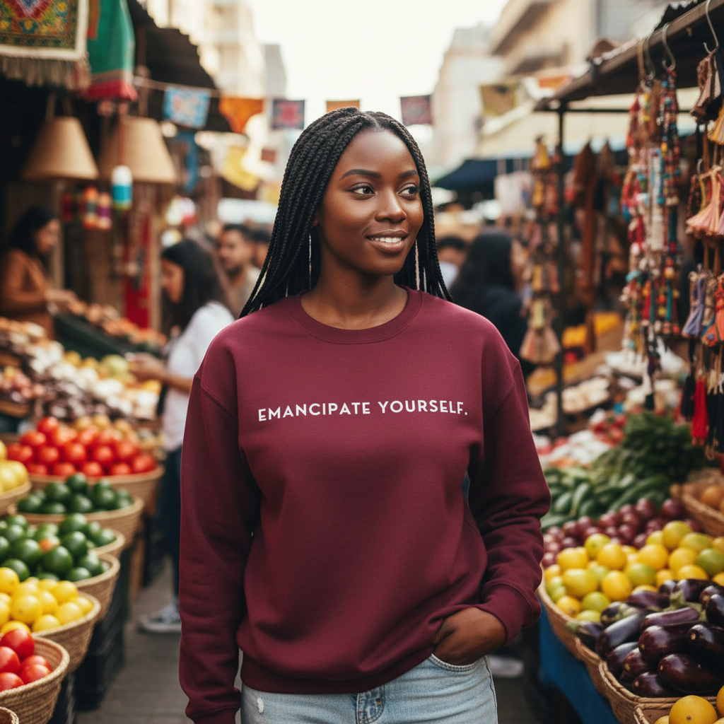 Emancipate Yourself Sweatshirt - Outdoor Market