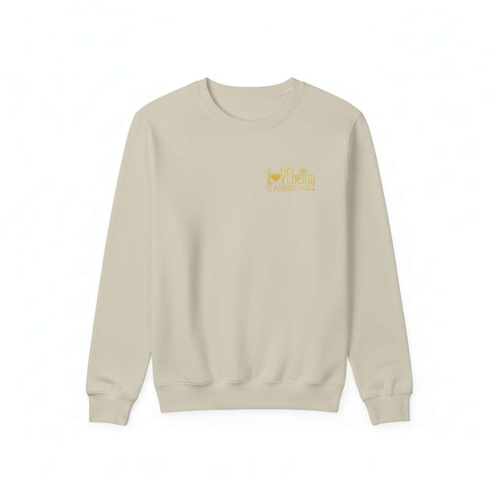 move logo to the left chest of the sweatshirt and decrease logo size